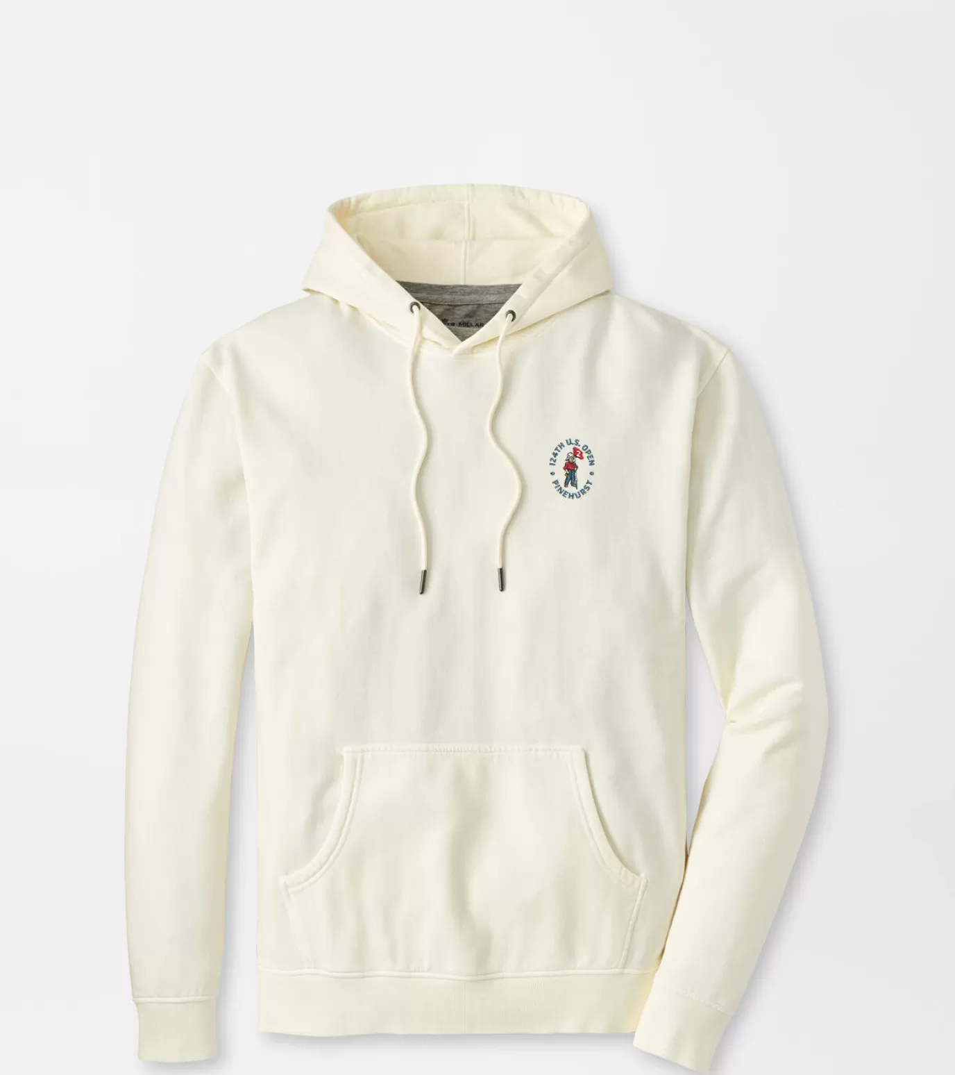 U.S. Open Collection-GOLF Peter Millar 124th U.S. Open Lava Wash Garment Dyed Hoodie Salt Water Taffy