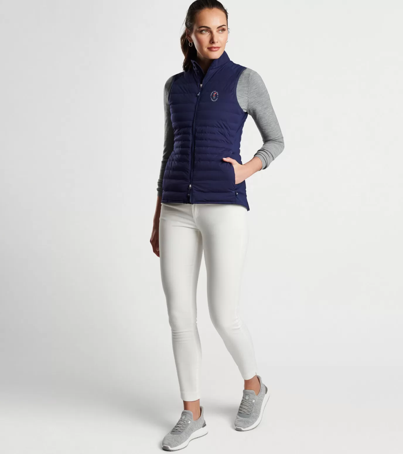 U.S. Open Men's-GOLF Peter Millar 124th U.S. Open Women's Fuse Hybrid Vest White