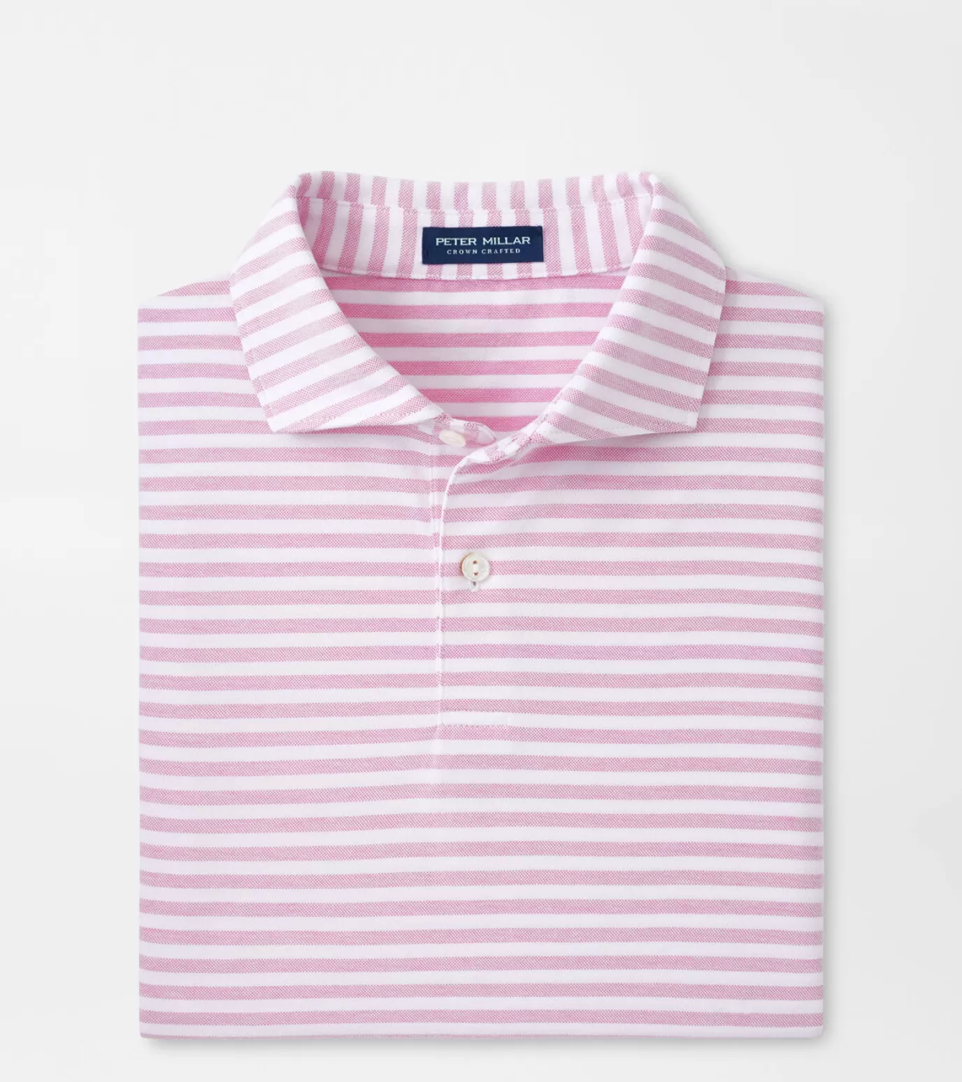 For The Course | Travel Well | Coastal Adventure | Polos-Youth | MEN | MEN | MEN | MEN Peter Millar Albatross Cotton-Blend Performance Polo PINK LOTUS