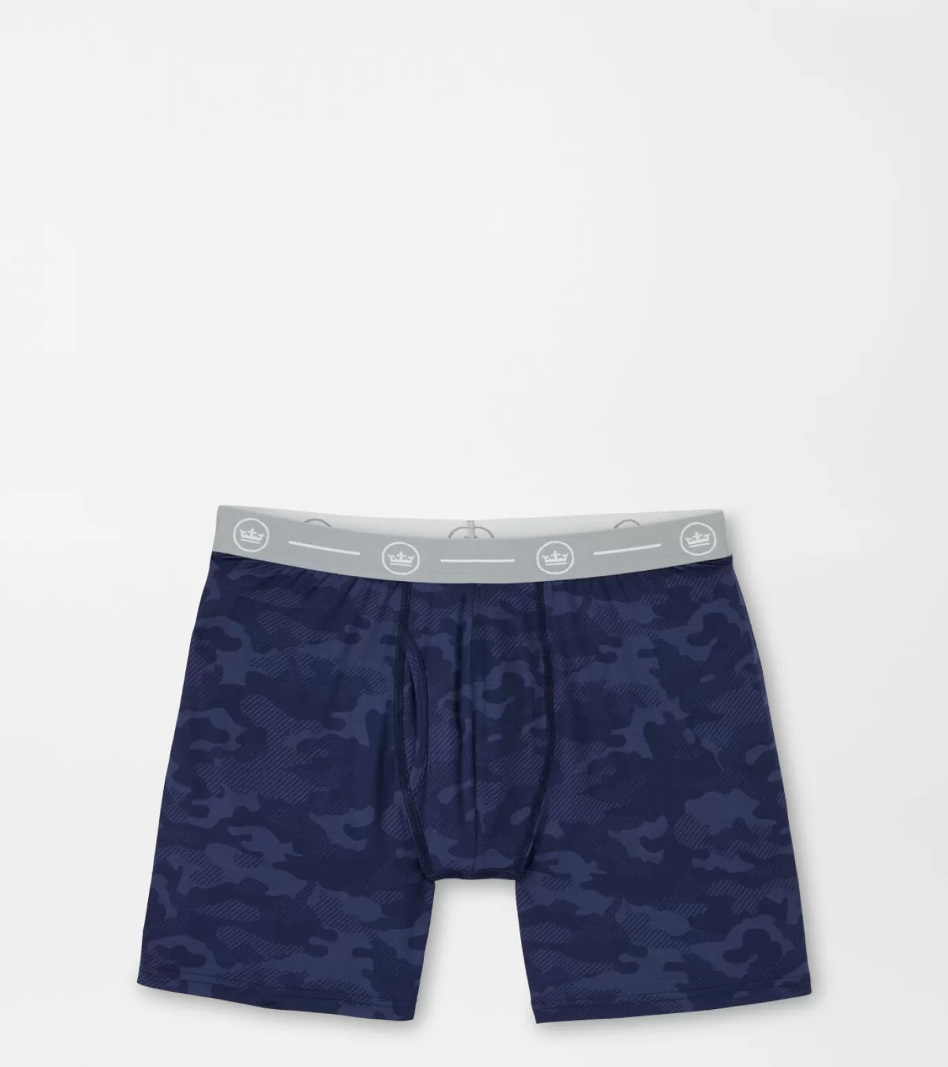 Performance Rain Gear | Travel Well | T-Shirts-GOLF | MEN | MEN Peter Millar Aurora Camo Performance Boxer Brief Navy