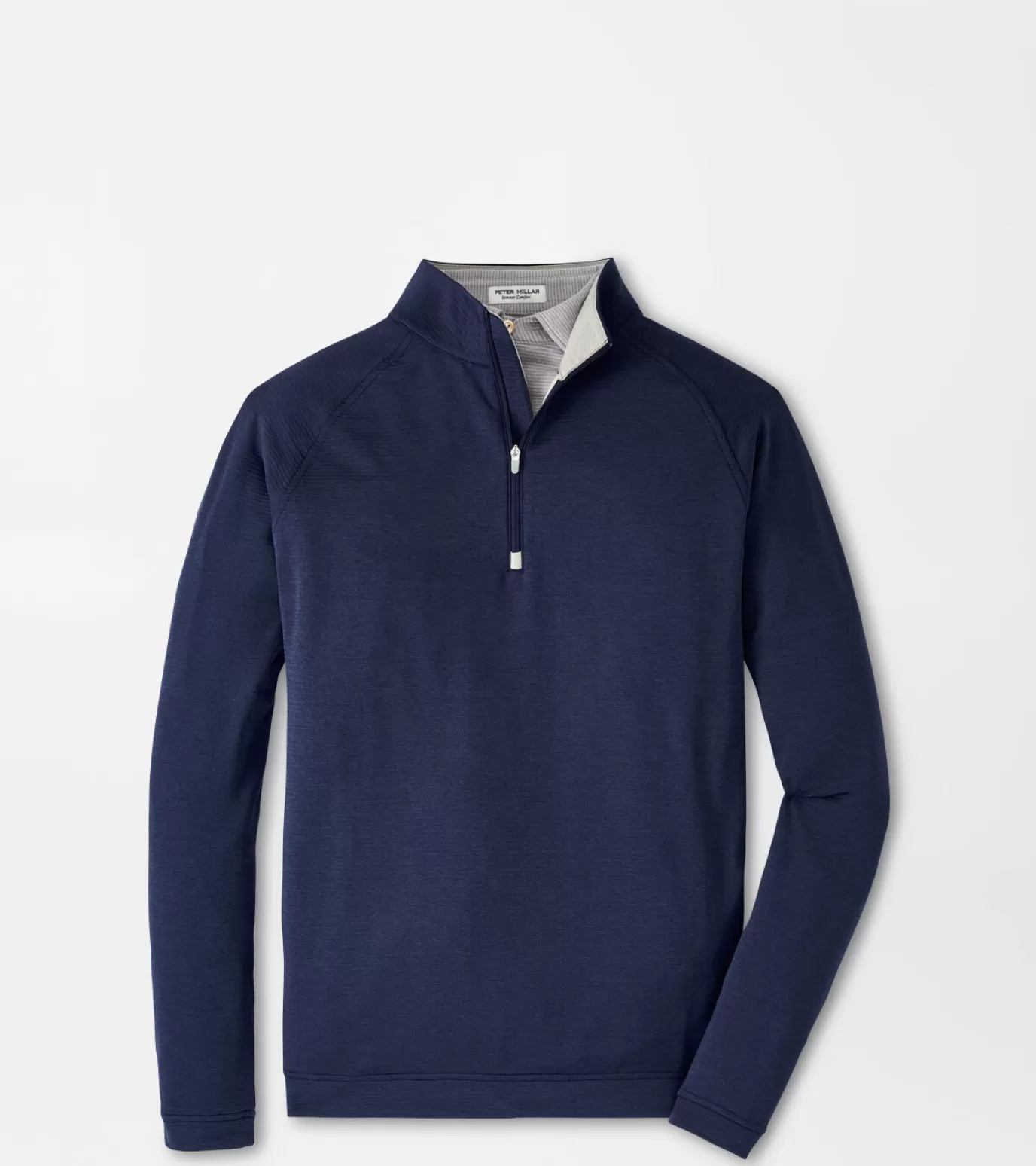 Polos | Travel Well | Sweaters-GOLF | MEN | MEN Peter Millar Beaumont Performance Quarter-Zip CABANA BLUE