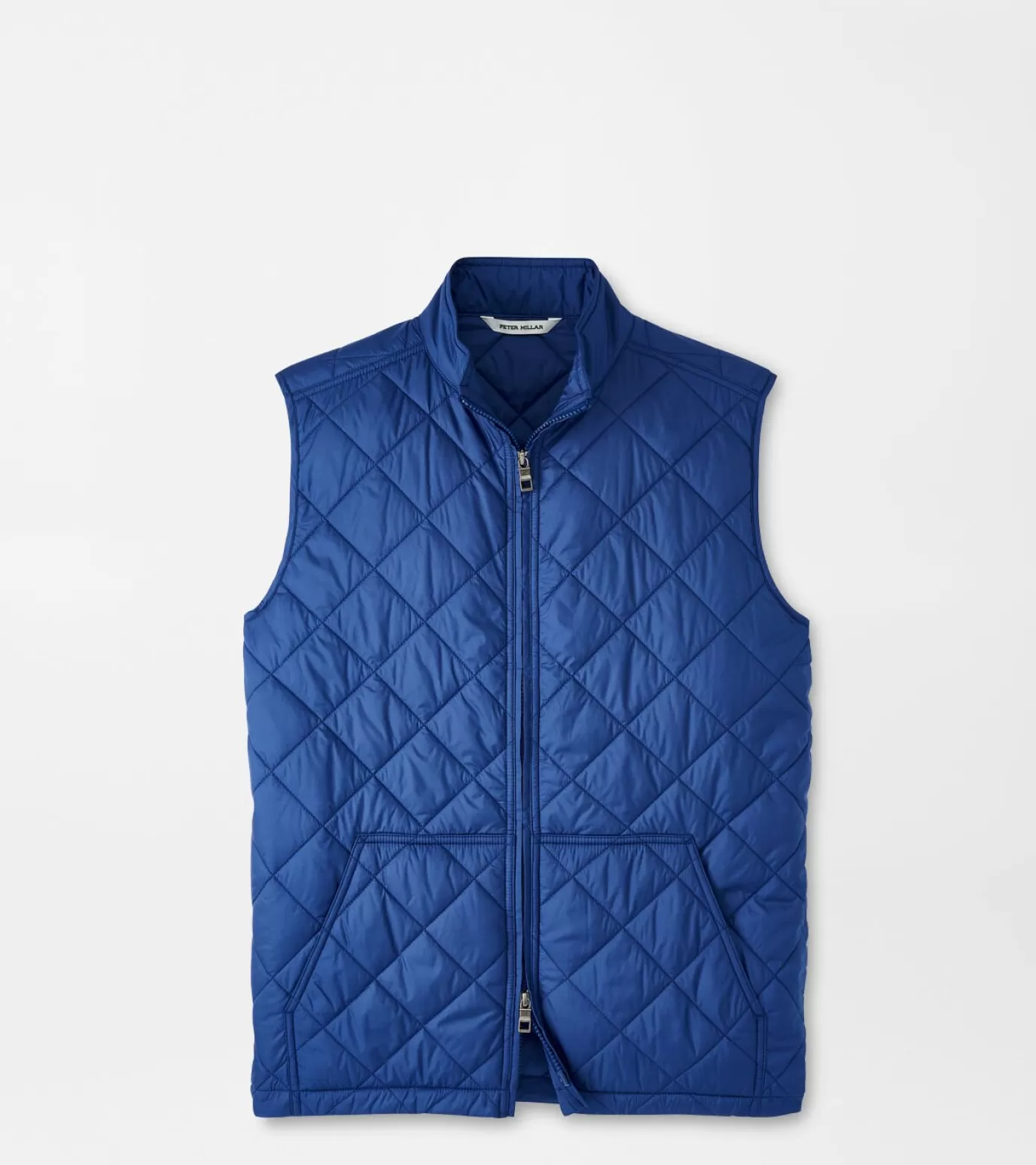 Jackets & Coats-MEN Peter Millar Bedford Vest Atlantic Blue · Chet Sikorsky