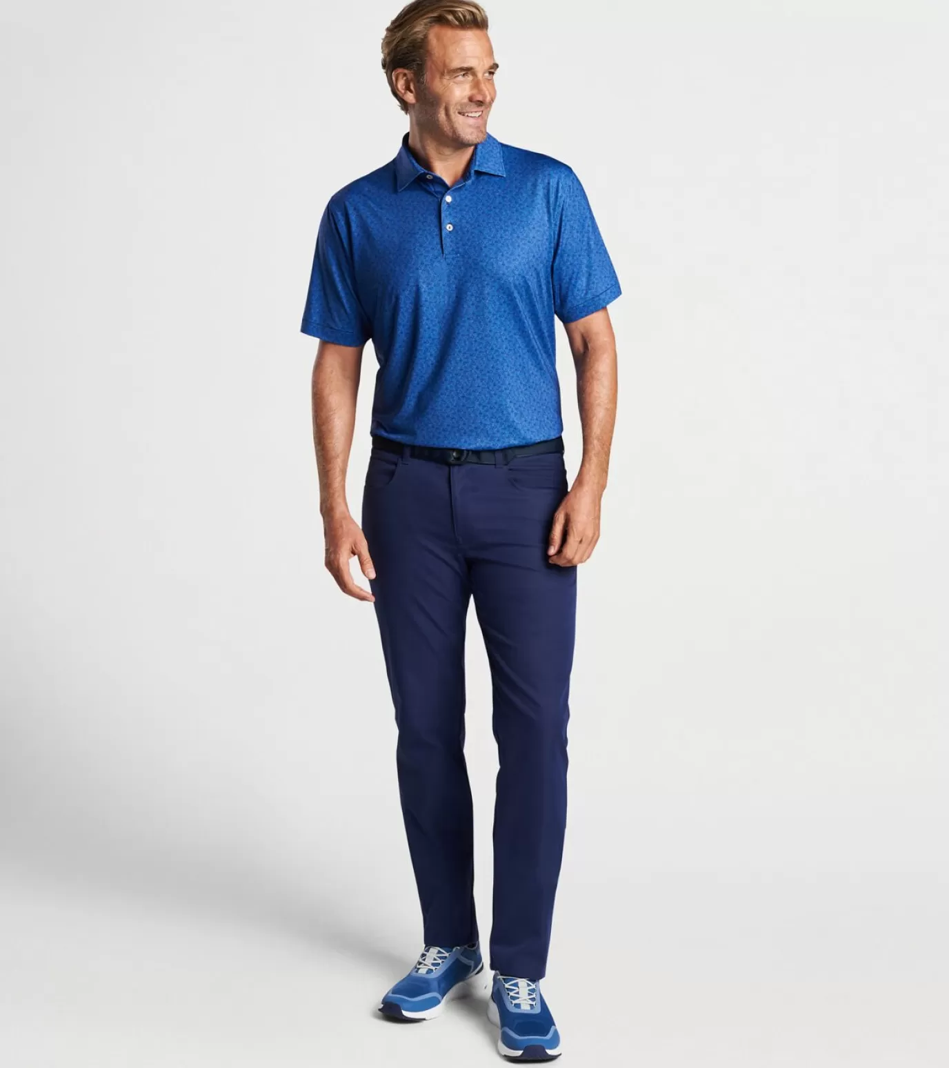 Performance Rain Gear | Travel Well | Polos-GOLF | Youth | MEN | MEN Peter Millar Citrus Smash Performance Jersey Polo Dragonfly