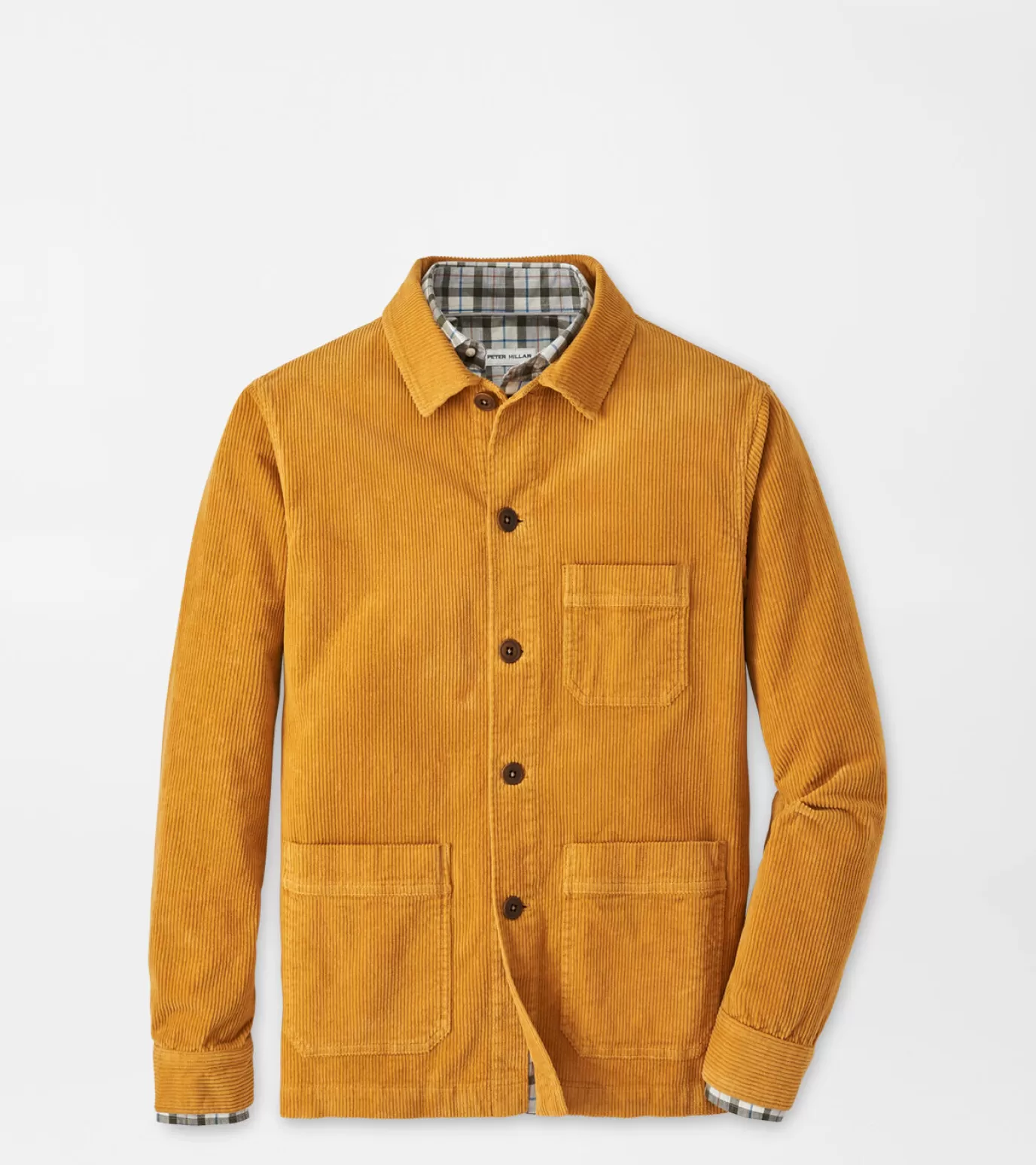 Coastal Adventure | U.S. Open Collection-MEN | MEN Peter Millar Corduroy Chore Coat DIJON