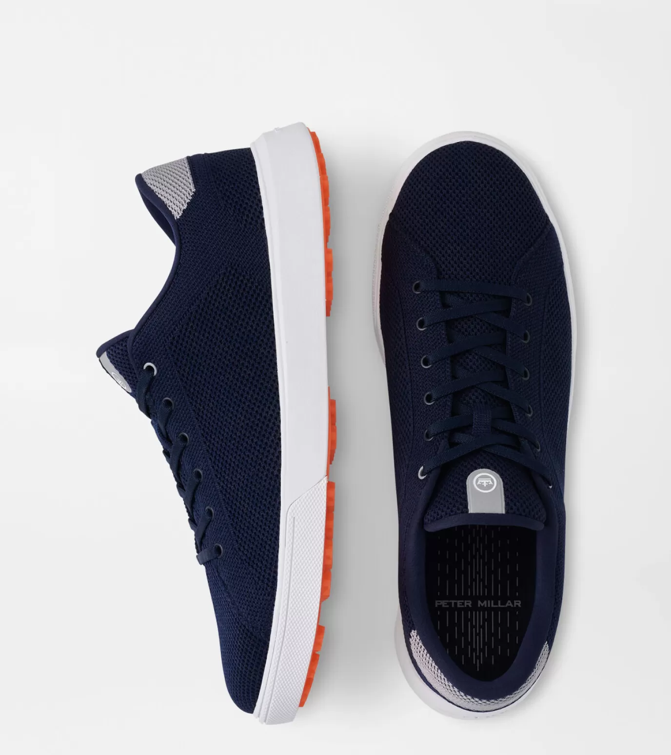 Loafers & Boots-MEN Peter Millar Drift Hybrid Course Shoe Navy