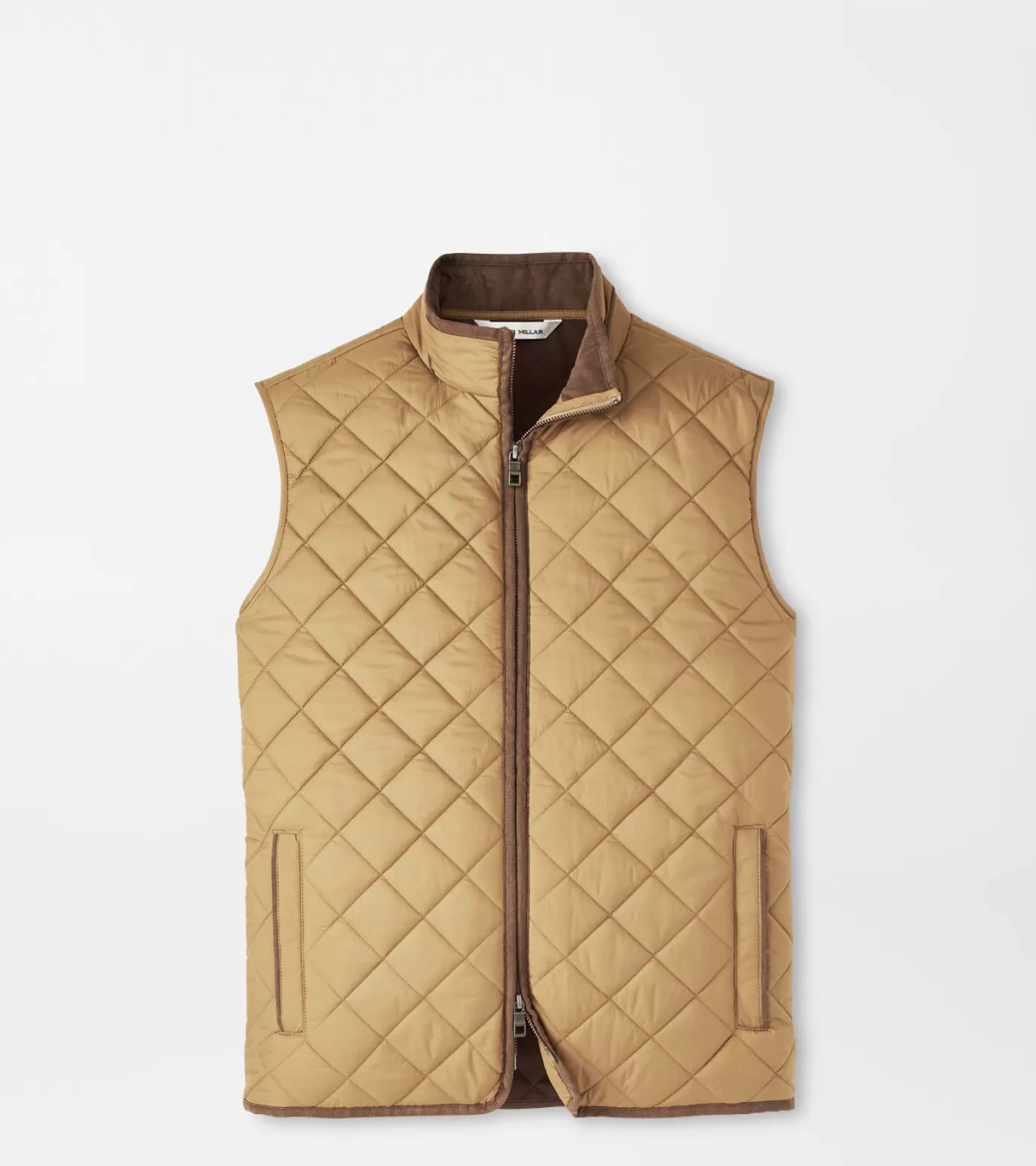 Coastal Adventure | U.S. Open Collection | Jackets & Coats-MEN | MEN | MEN Peter Millar Essex Quilted Travel Vest Khaki