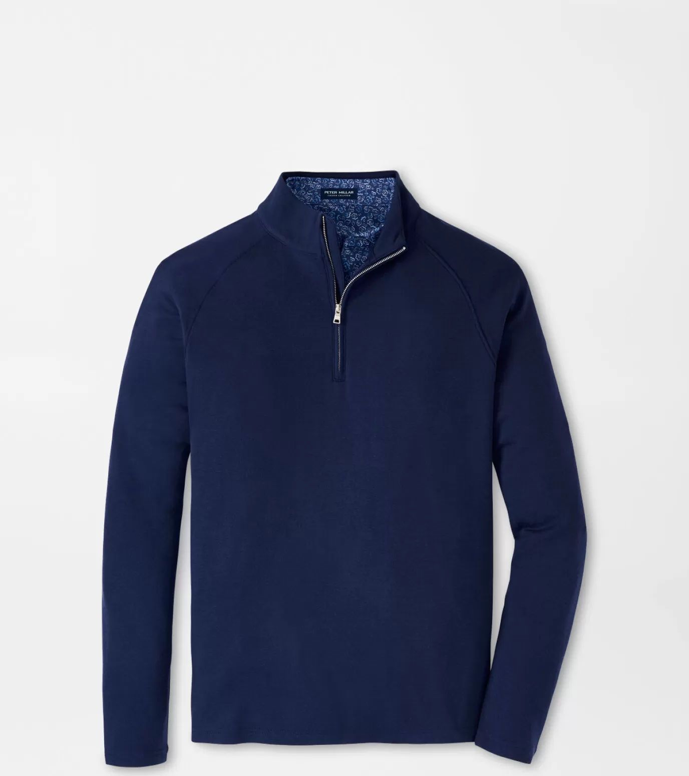 Sweaters-MEN Peter Millar Excursionist Flex Performance Pullover Navy