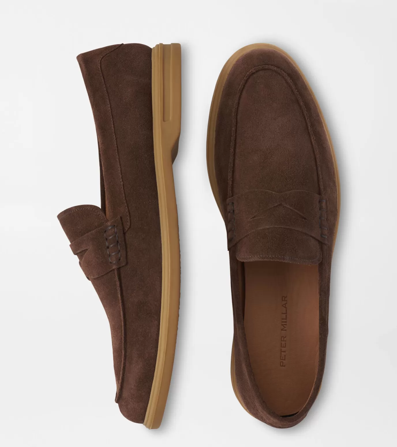 Coastal Adventure | Sport Coats-MEN | MEN Peter Millar Excursionist Penny Loafer Chocolate