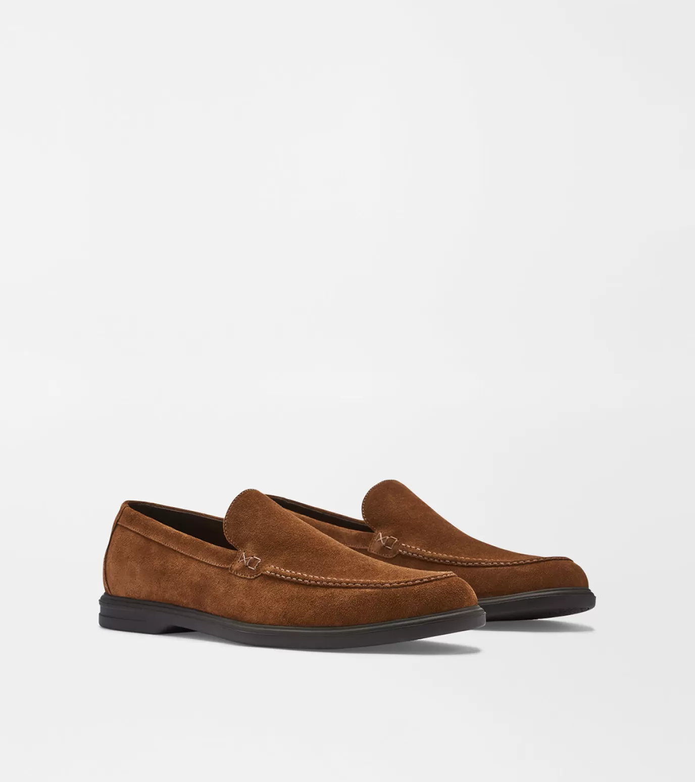 For The Course-MEN Peter Millar Excursionist Venetian Loafer Espresso