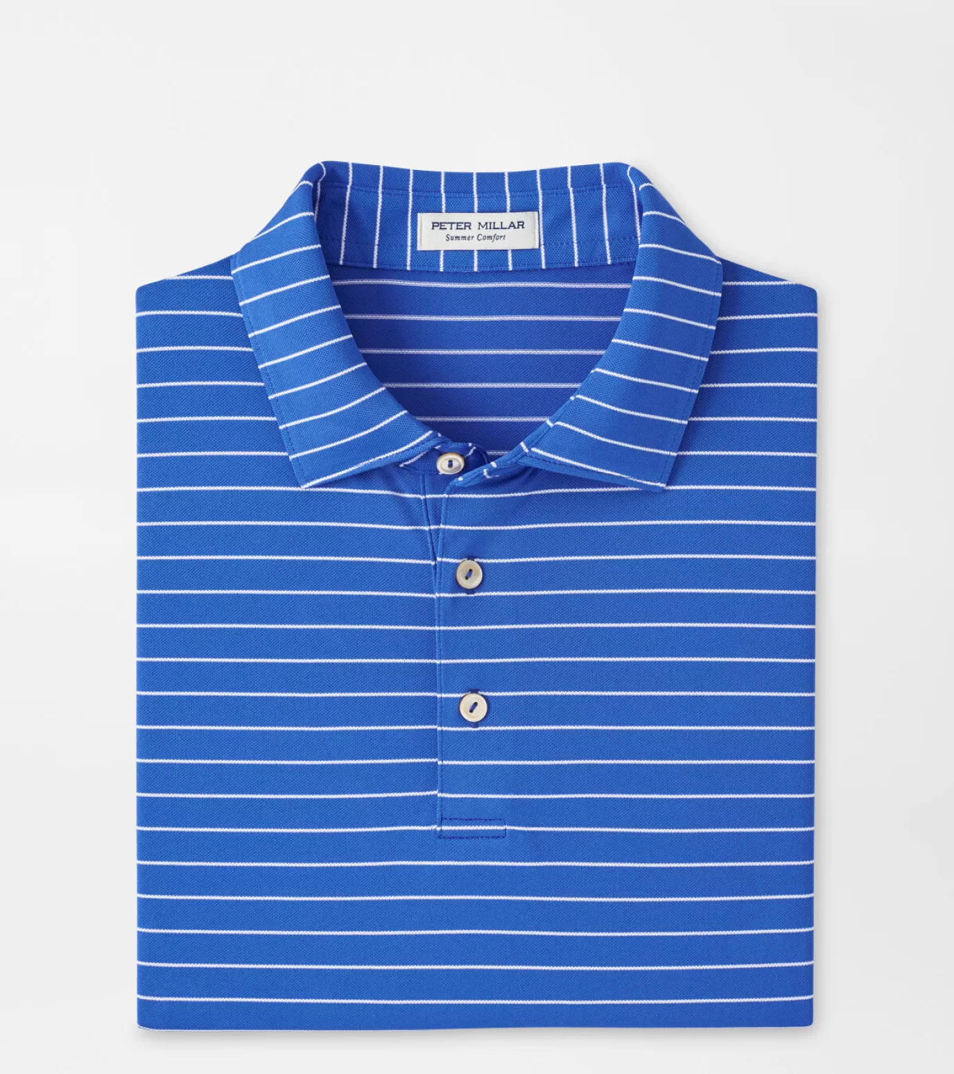 Travel Well | Polos-Youth | MEN | MEN Peter Millar Fitz Performance Mesh Polo Celeste