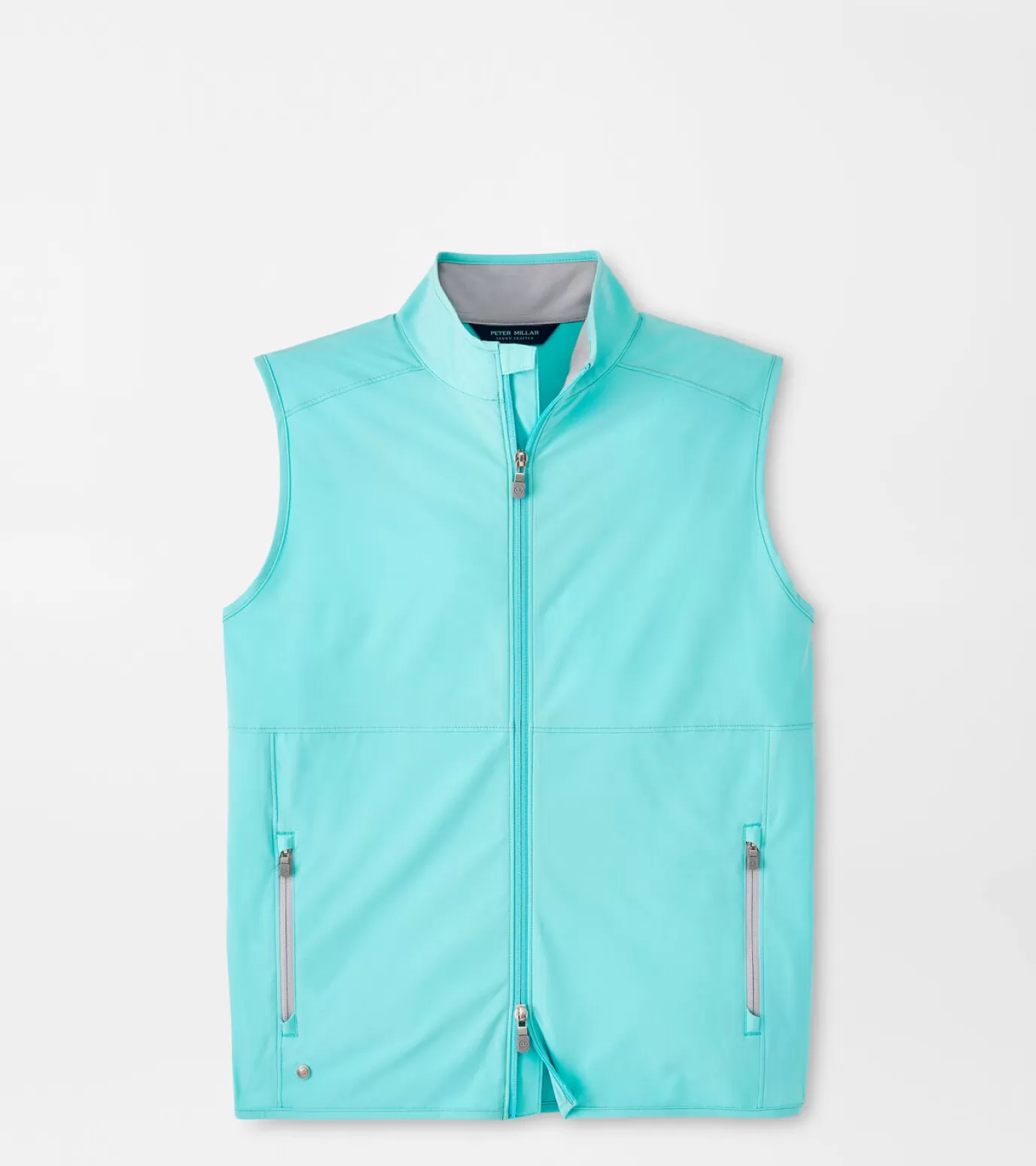 Travel Well | Coastal Adventure | Jackets & Coats-MEN | MEN | MEN Peter Millar Flex Adapt Full-Zip Vest Turquoise