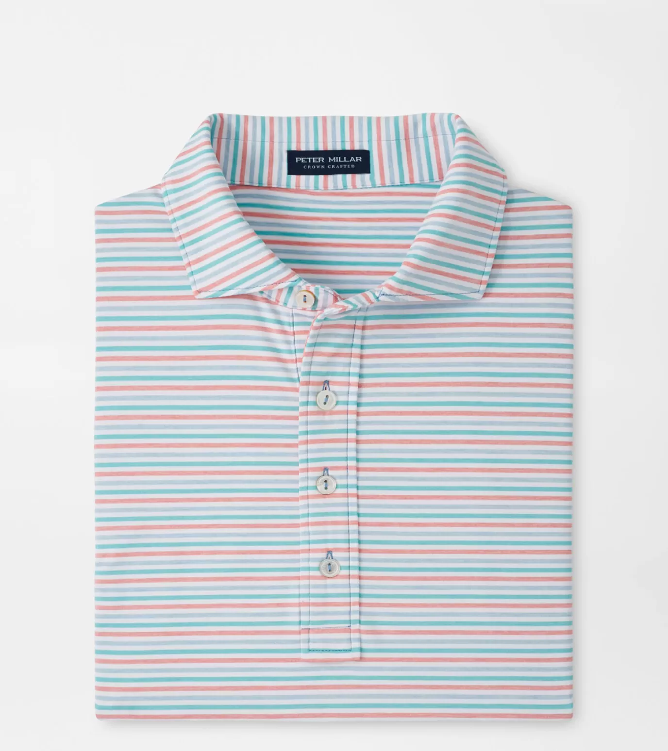 Travel Well | Coastal Adventure | Polos-Youth | MEN | MEN | MEN Peter Millar Garcia Performance Jersey Polo Tahoe Blue