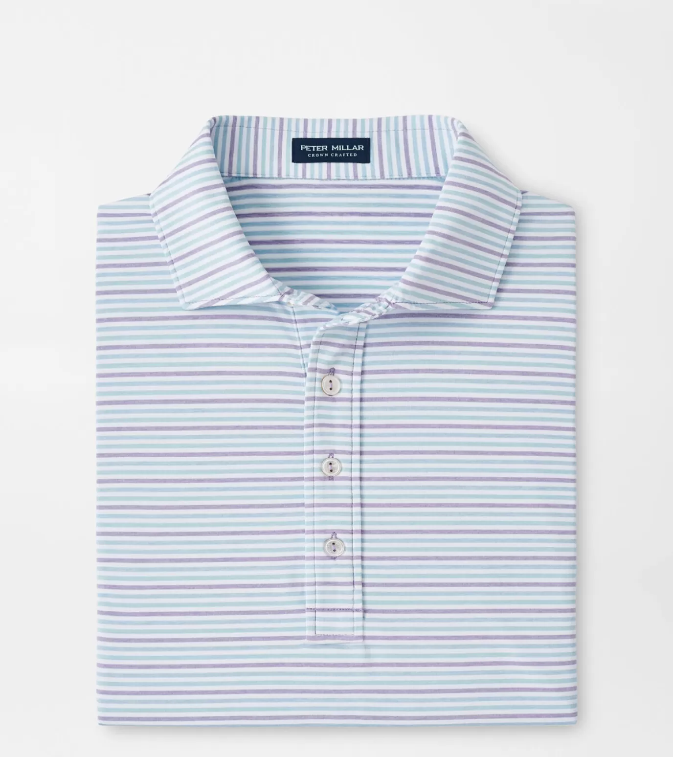 Travel Well | Polos-Youth | MEN | MEN Peter Millar Garcia Performance Jersey Polo VIOLET MIST