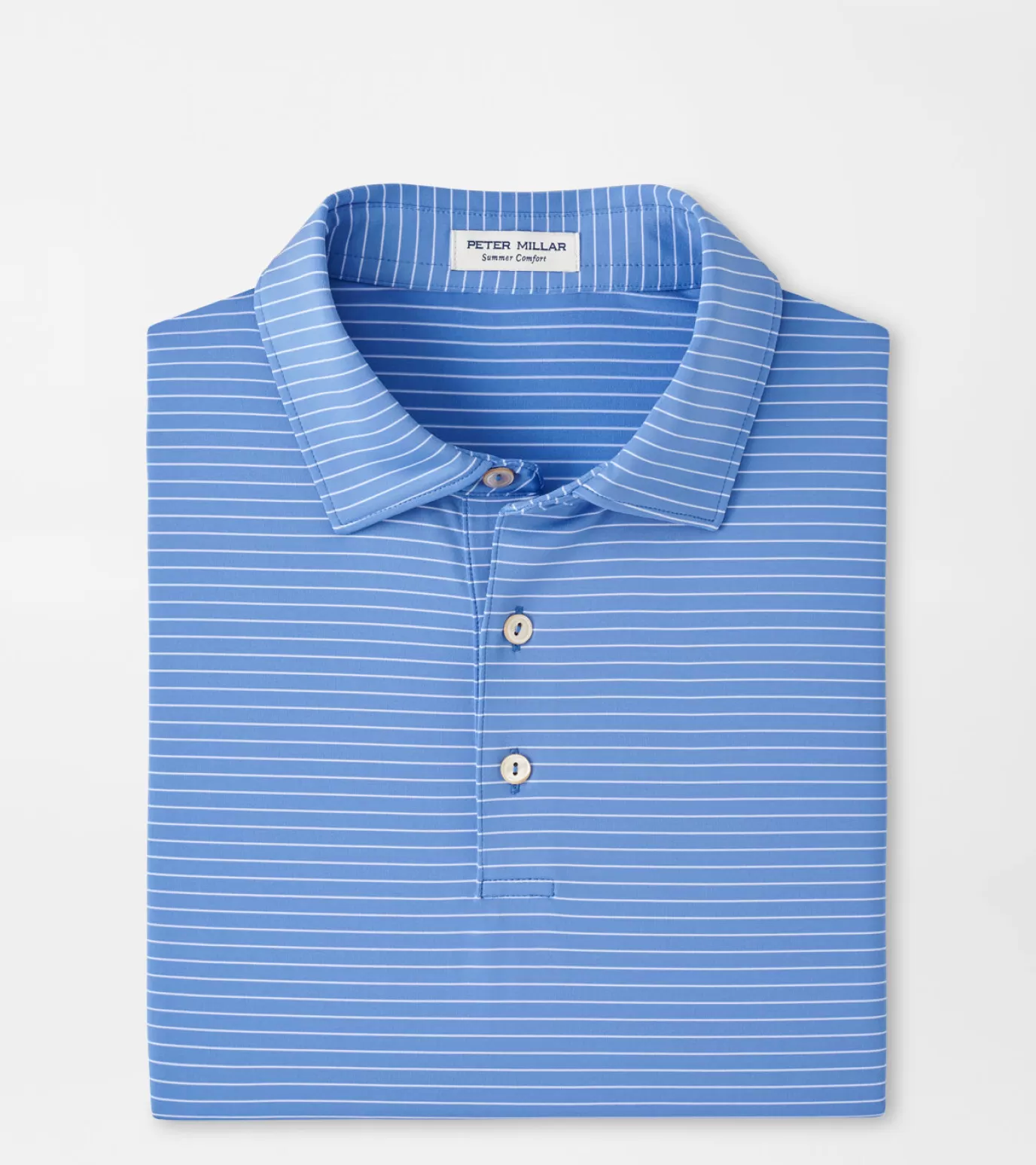 Travel Well | Coastal Adventure | Polos-Youth | MEN | MEN | MEN Peter Millar Hemlock Performance Jersey Polo BONDI BLUE