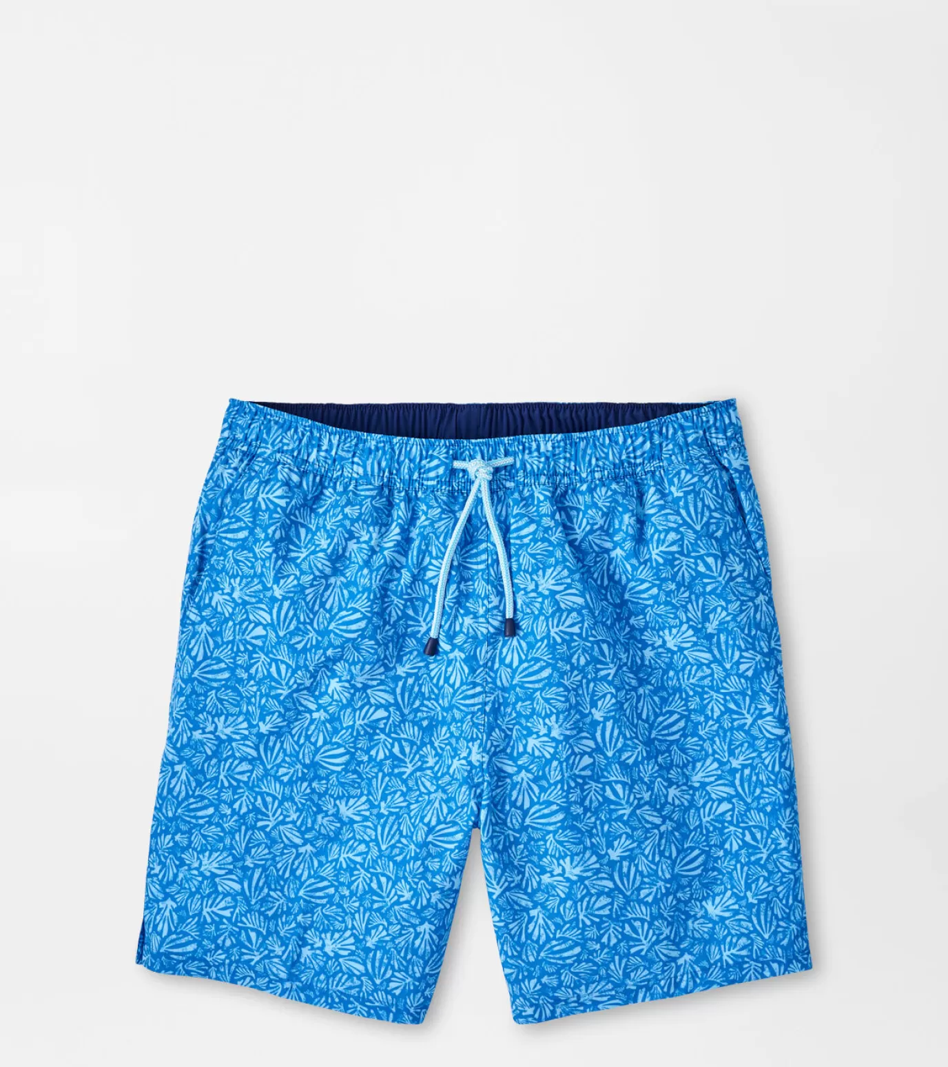 T-Shirts-MEN Peter Millar Henri Botanical Swim Trunk BLUE MACAW