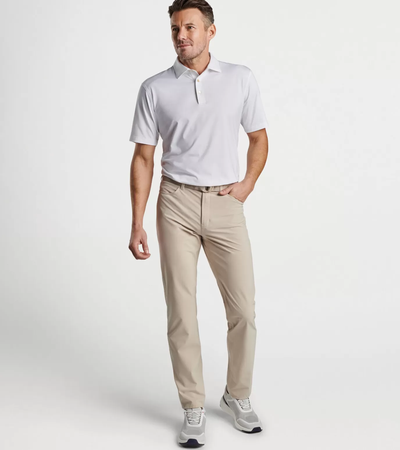 Travel Well | Bottoms | T-Shirts-MEN | MEN | MEN Peter Millar Laddie Rain Pant Khaki