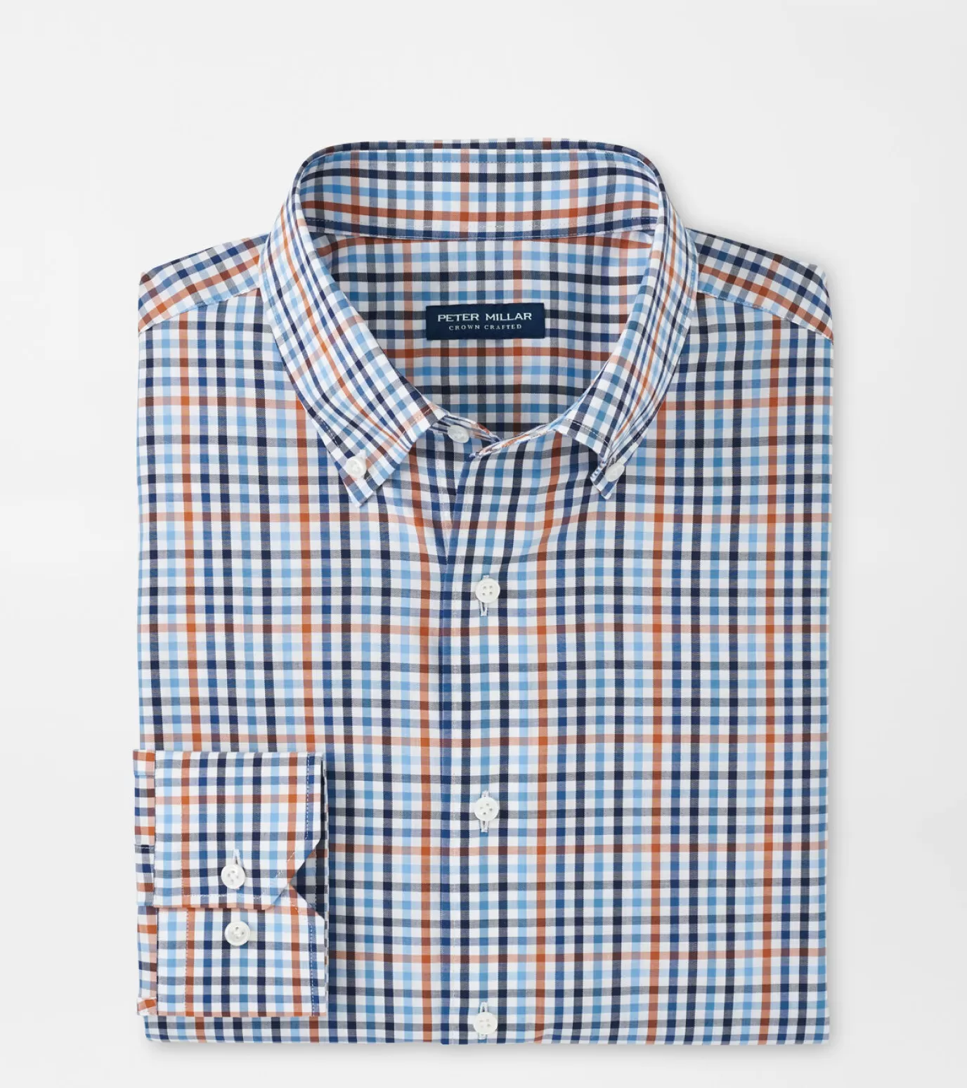 For The Course | Coastal Adventure | U.S. Open Collection-MEN | MEN | MEN Peter Millar Lenox Cotton Sport Shirt Navy