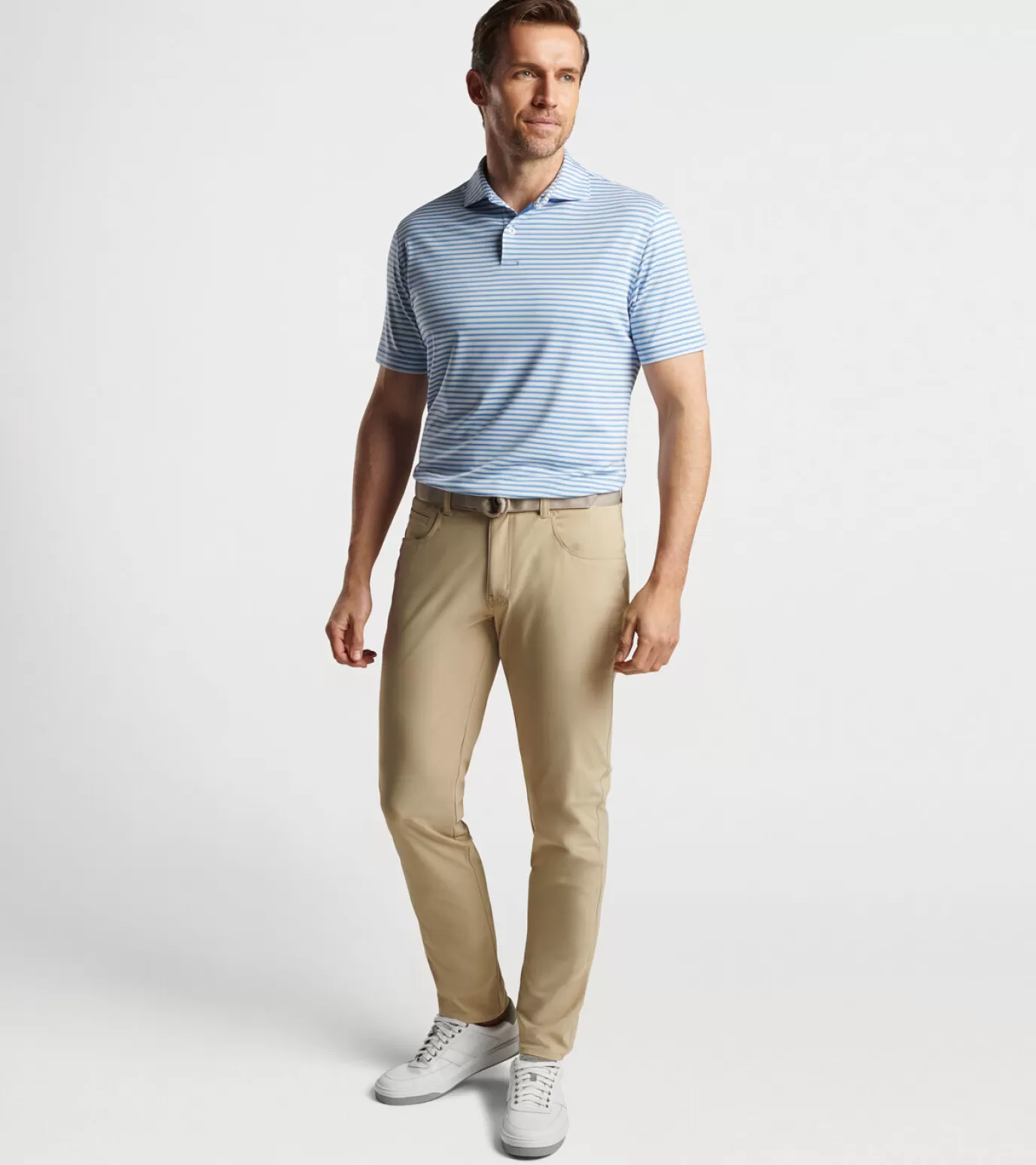 Travel Well | Polos-Youth | MEN | MEN Peter Millar McCraven Performance Jersey Polo Vessel