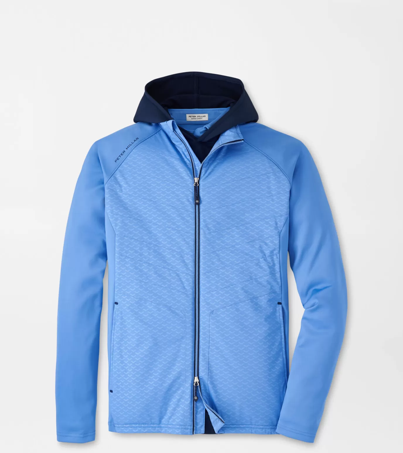 Travel Well | Coastal Adventure-MEN | MEN Peter Millar Merge Elite Hybrid Jacket BONDI BLUE