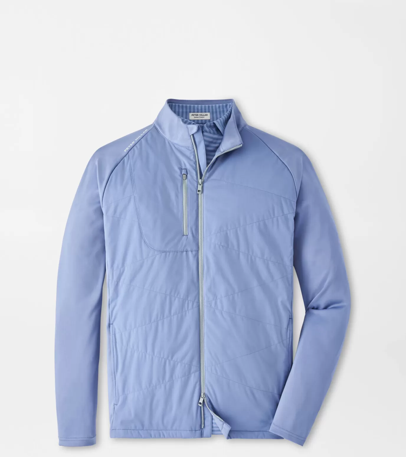 Travel Well-MEN Peter Millar Merge Hybrid Jacket CABANA BLUE/NAVY