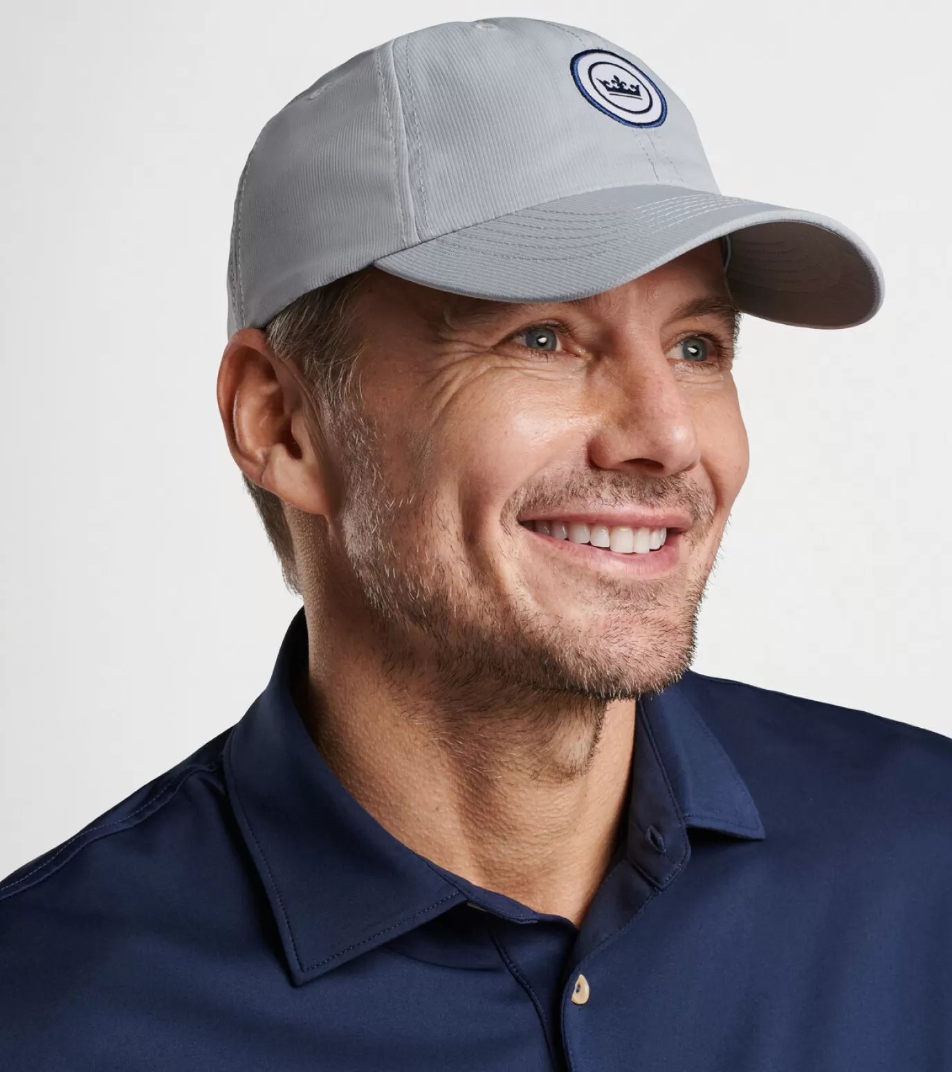 U.S. Open Women's | Travel Well-GOLF | MEN Peter Millar Crown Seal Performance Hat British Grey