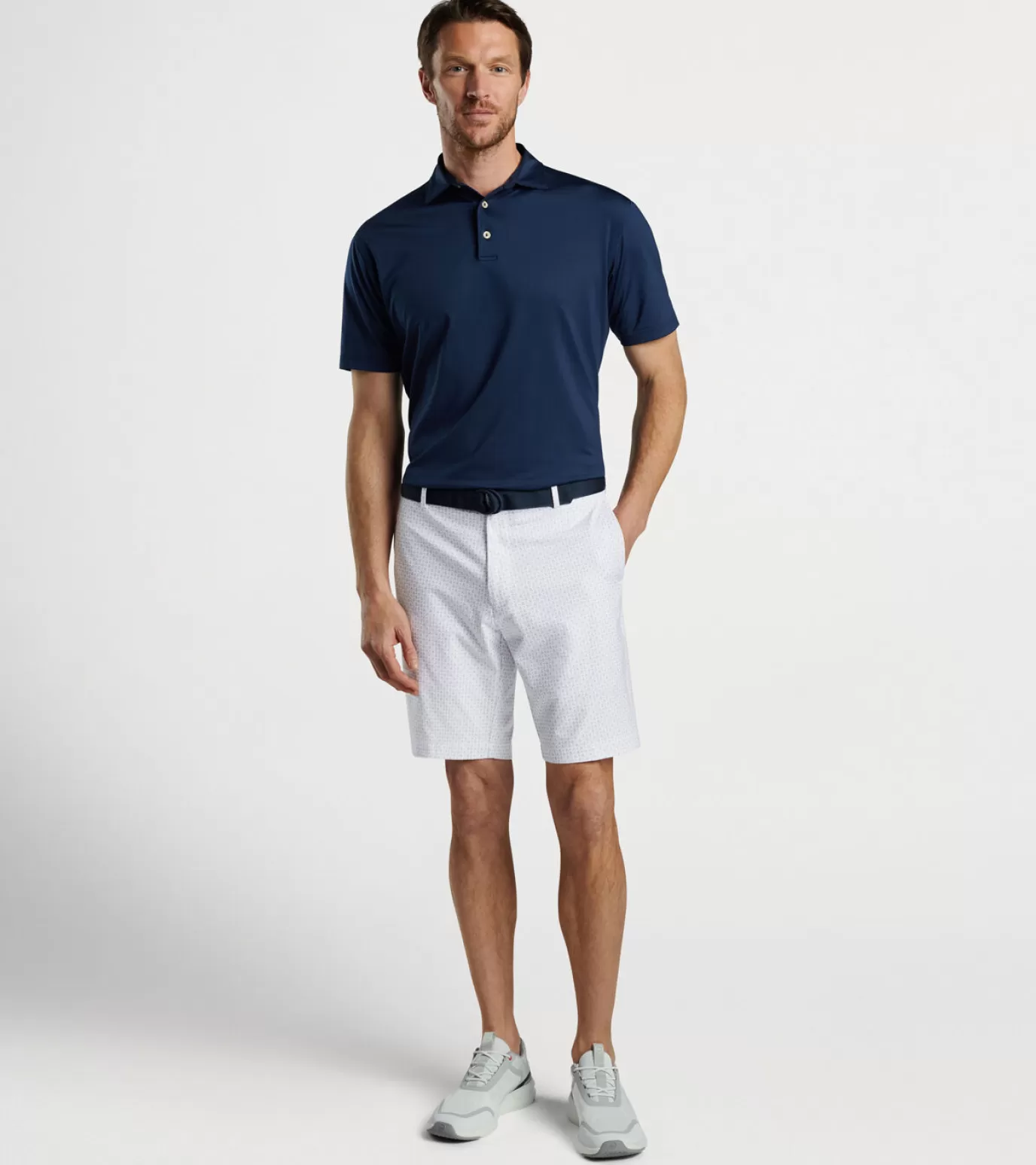 Travel Well | T-Shirts-MEN | MEN Peter Millar Salem Skull In One Performance Short CABANA BLUE