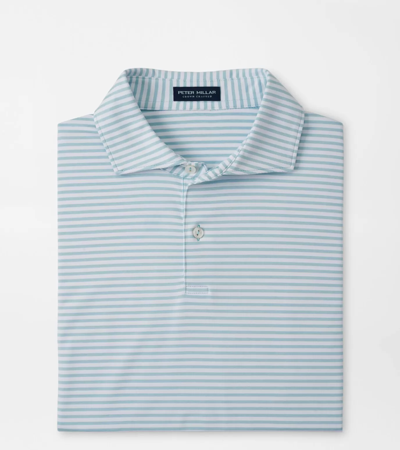 Travel Well | Polos-Youth | MEN | MEN Peter Millar Sawyer Performance Jersey Polo Cirrus Blue