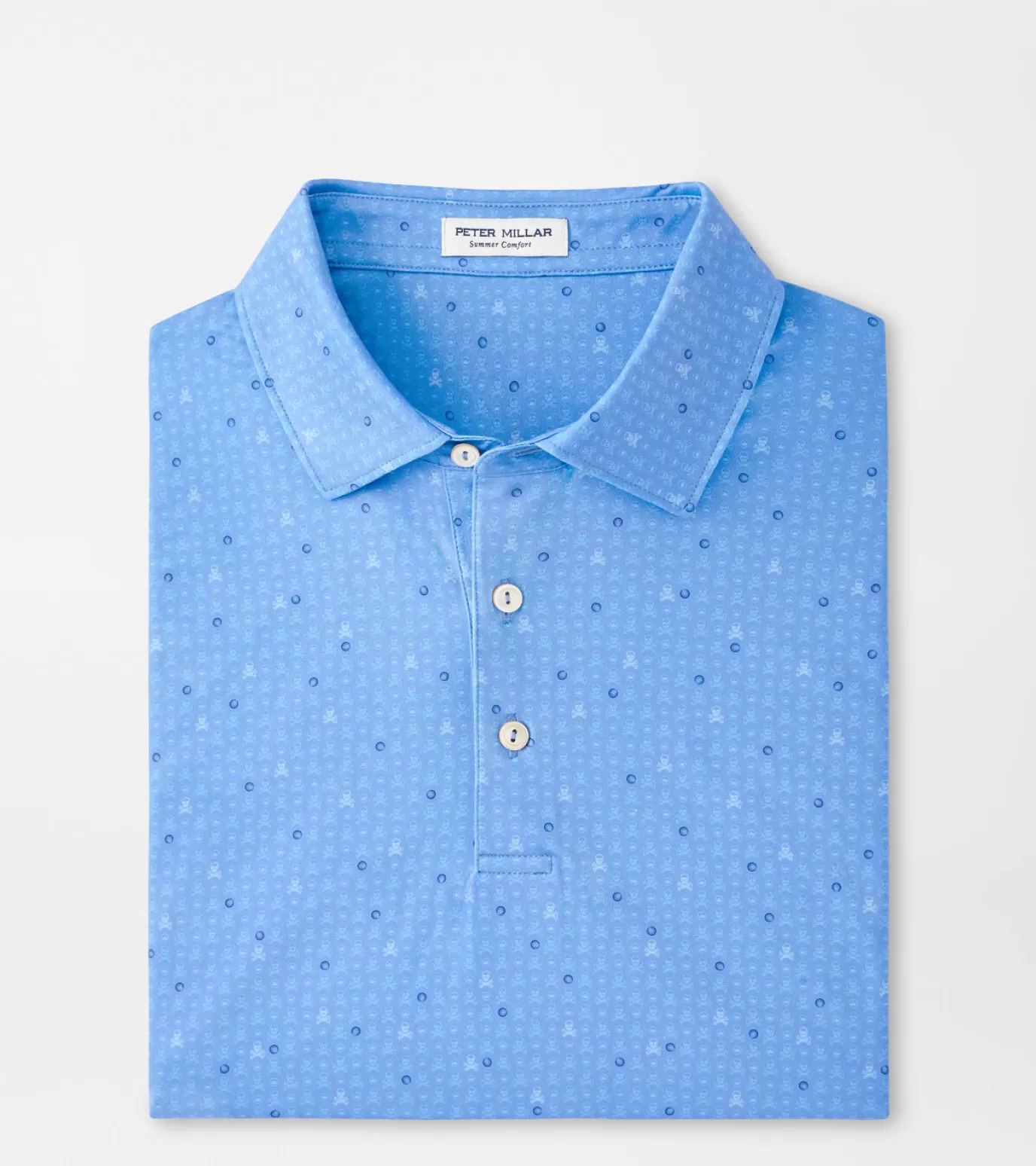 Travel Well | Polos-Youth | MEN | MEN Peter Millar Skull In One Performance Jersey Polo Bonnet