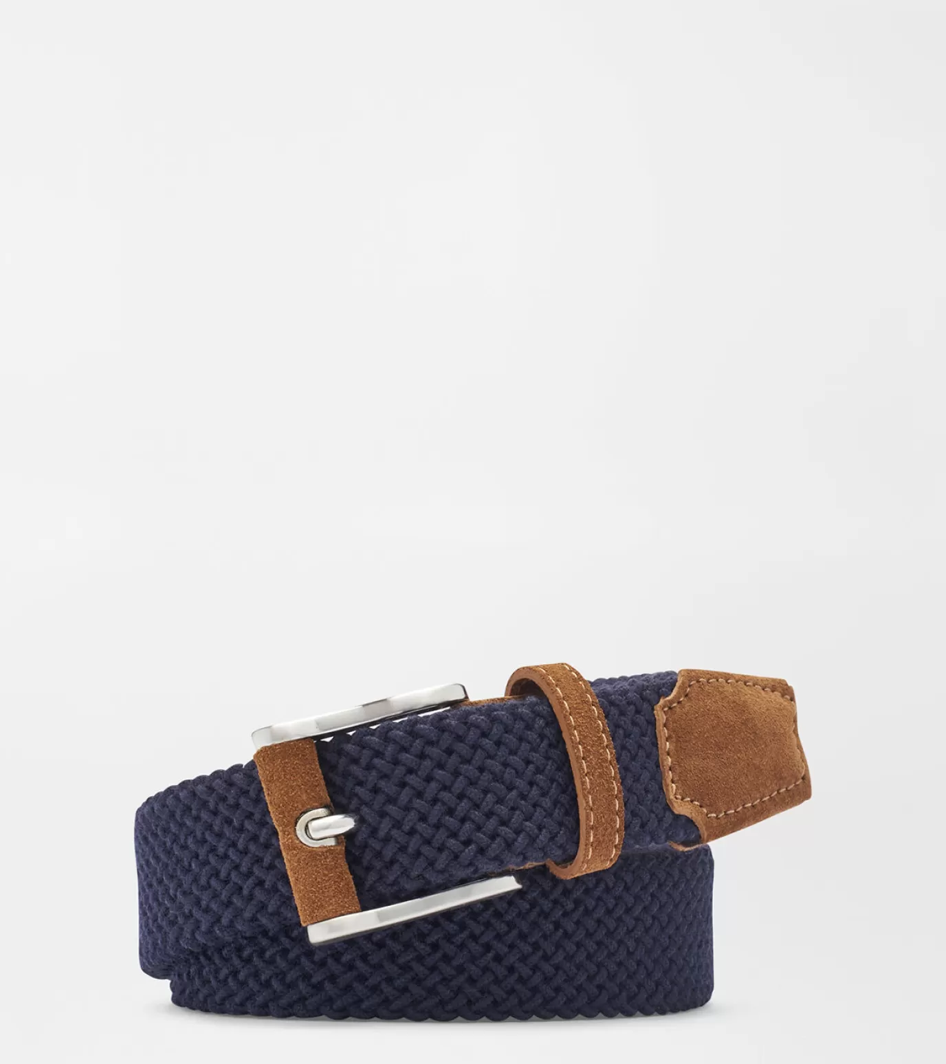 For The Course | Coastal Adventure-MEN | MEN Peter Millar Skyline Woven Belt Navy