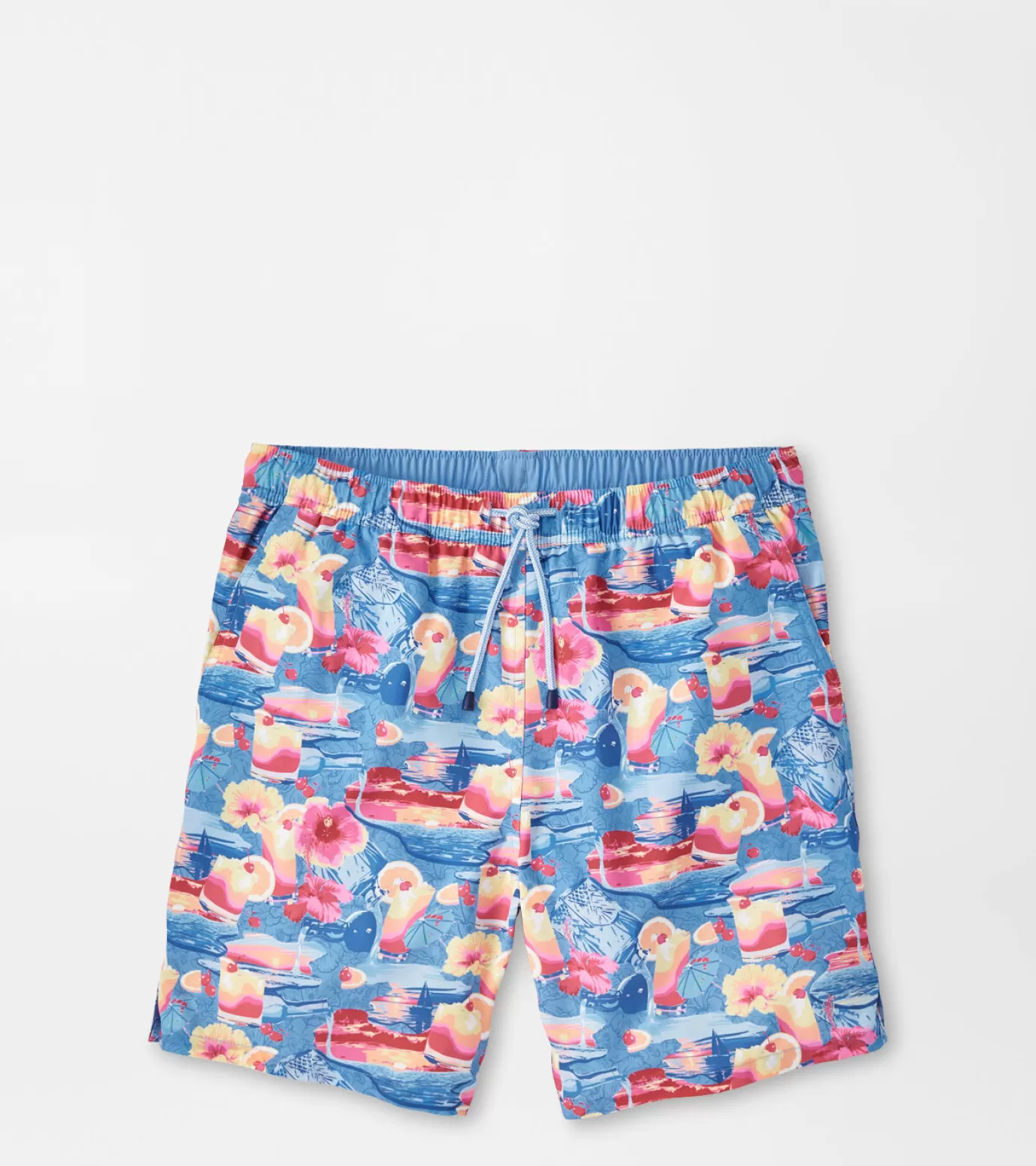 T-Shirts-MEN Peter Millar Tequila Sunrise Swim Trunk Infinity