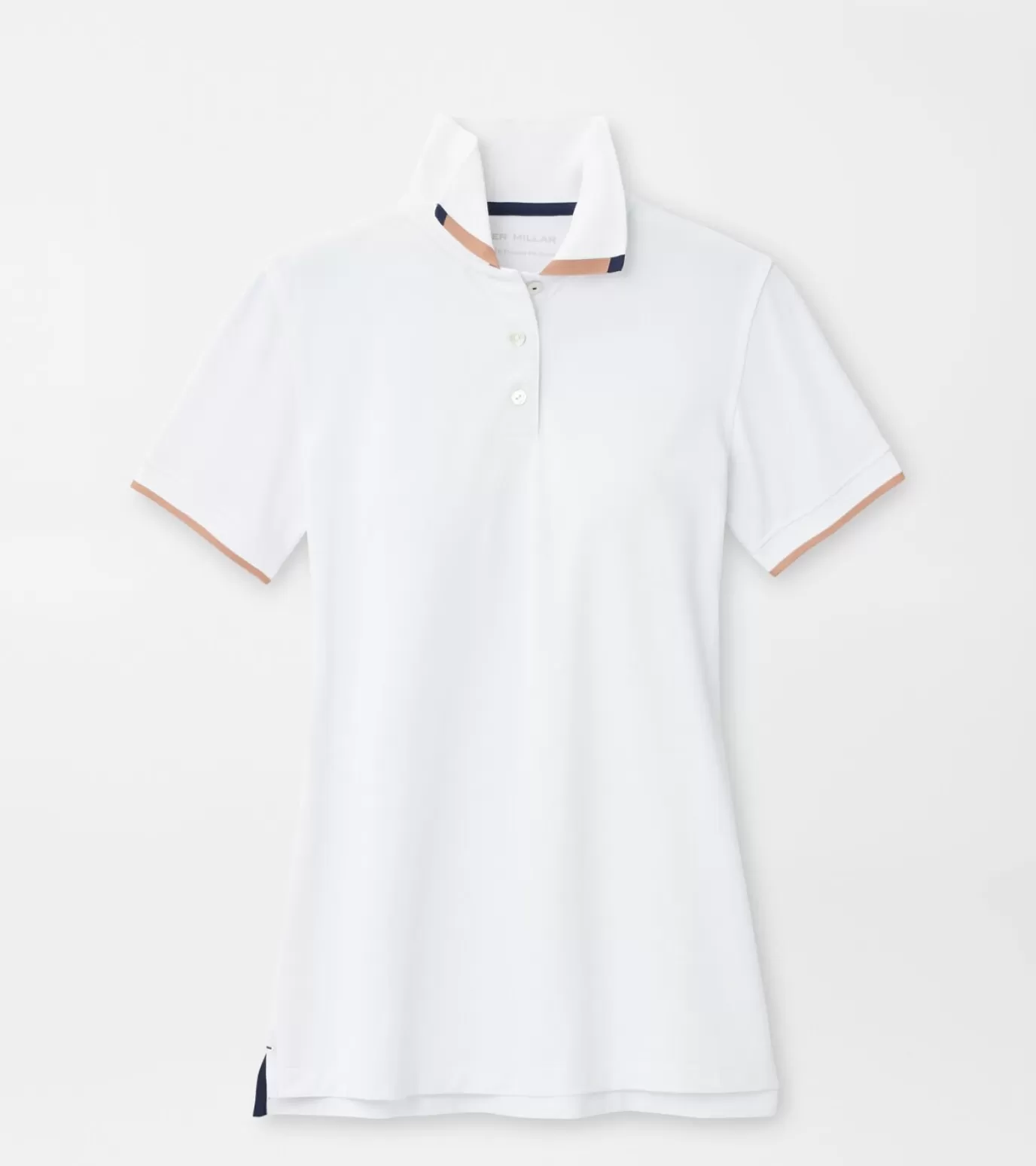 Crown | Find Your Fit-WOMEN | MEN Peter Millar Whitworth Sport Mesh Polo Coral Rose