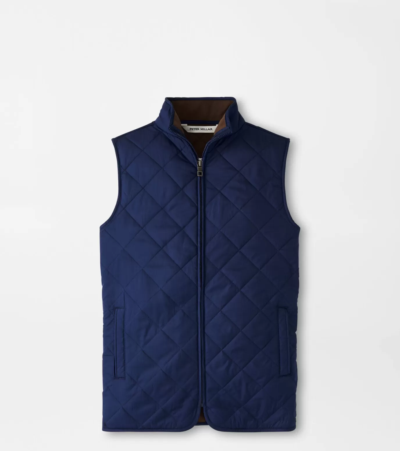 Active-WOMEN Peter Millar Youth Essex Quilted Vest Navy